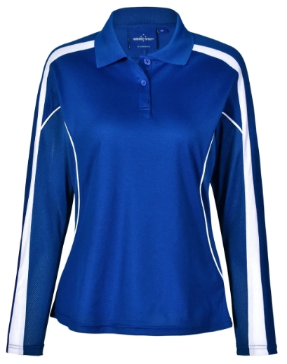 Picture of Winning Spirit, Ladies TrueDry L/S Polo